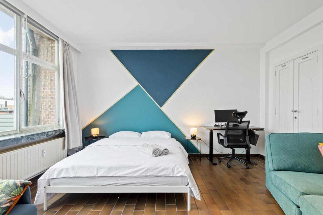 Cozy Antwerp - Cityview Studio Free Parking Экстерьер фото