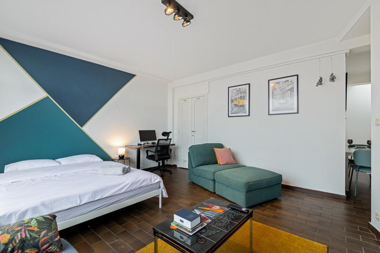 Cozy Antwerp - Cityview Studio Free Parking Экстерьер фото