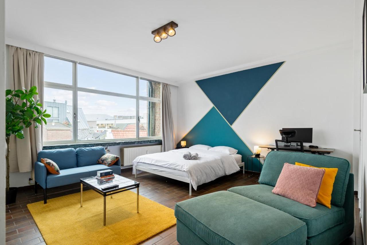 Cozy Antwerp - Cityview Studio Free Parking Экстерьер фото