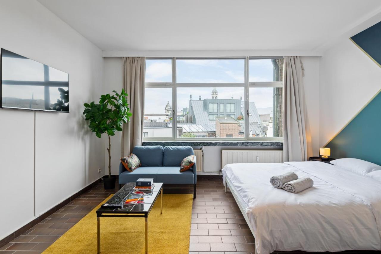 Cozy Antwerp - Cityview Studio Free Parking Экстерьер фото